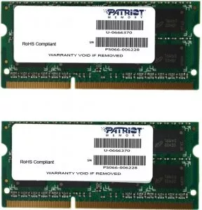 Комплект памяти Patriot Signature Apple Line PSA38G1600SK DDR3 PC4-12800 2x4Gb фото