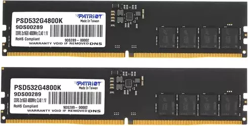PATRIOT Signature Line 2x8ГБ DDR5 5600 МГц PSD516G5600K