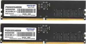 PATRIOT Signature Line 2x8ГБ DDR5 5600 МГц PSD516G5600K