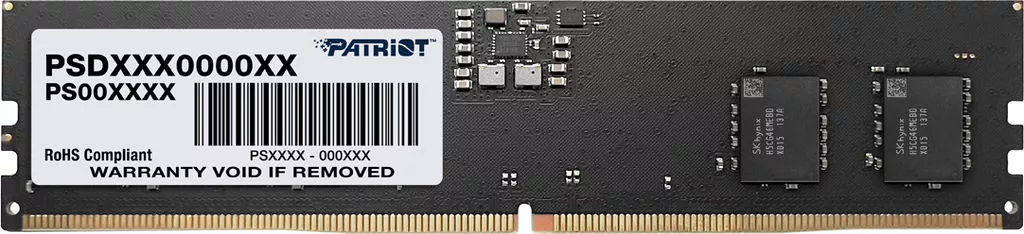 Оперативная память Patriot Signature Line 32ГБ DDR5 4800 МГц PSD532G48002 фото