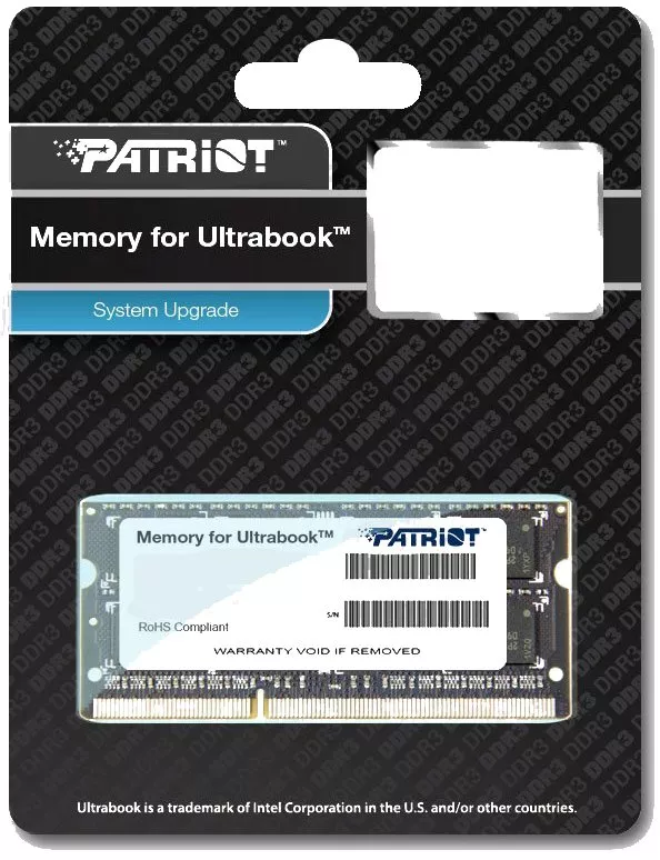 Модуль памяти Patriot Signature Line PSD38G1333L2S DDR3 PC3-10600 8Gb фото 4