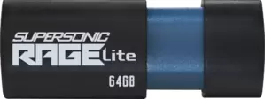 USB Flash Patriot SuperSonic Rage Lite 64GB PEF64GRLB32U фото
