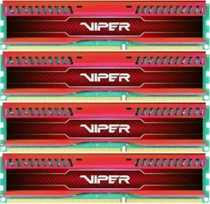 Комплект памяти Patriot Viper 3 Low Profile Red PVL332G186C0QKR DDR3 PC3-14900 4x8Gb фото