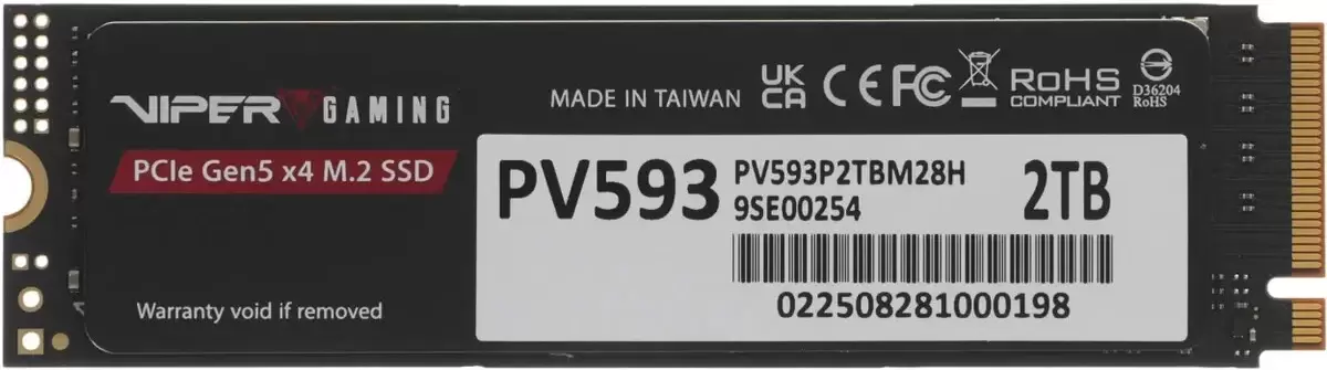 PATRIOT Viper VP593 2TB PV593P2TBM28H