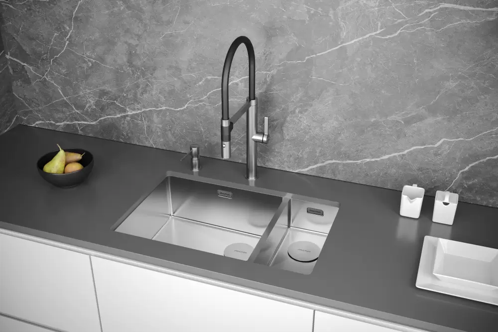 Кухонная мойка Paulmark Next 69/2S Uni PM226944-BSL фото