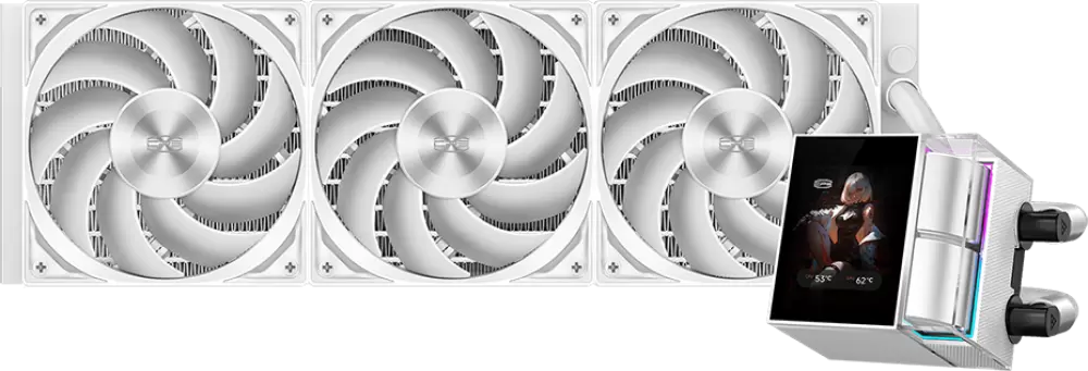 PCCooler DS360 Display (белый)