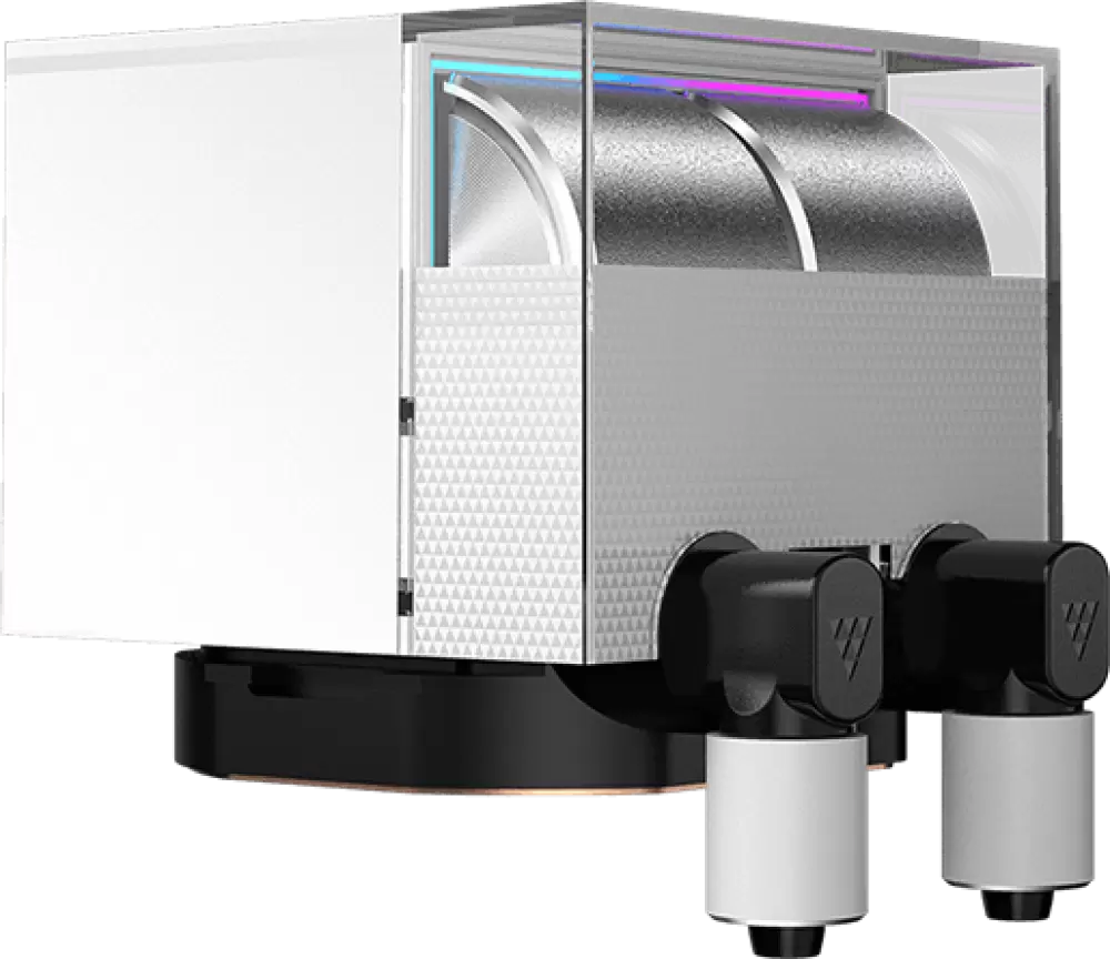 Система жидкостного охлаждения для процессора PCCooler DS360 Display (белый) фото