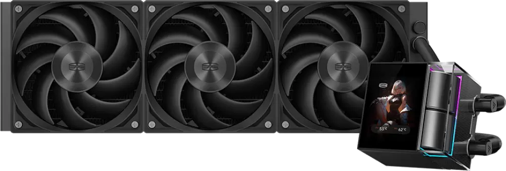 PCCooler DS360 Display (черный)