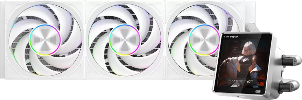 PCCooler DT360 ARGB Display (белый)