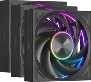 Комплект вентиляторов для корпуса PCCooler F7 X120 ARGB BK 3IN1 фото