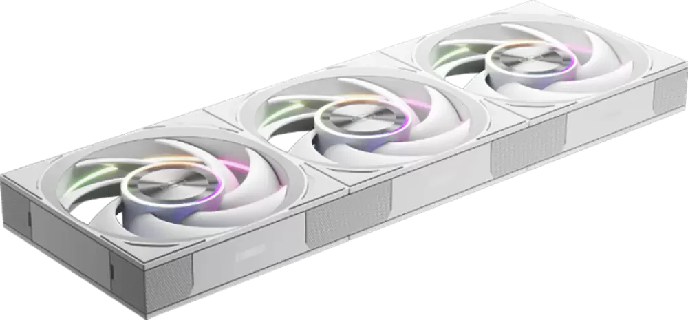 Комплект вентиляторов для корпуса PCCooler F7 X120 ARGB WH 3IN1 фото