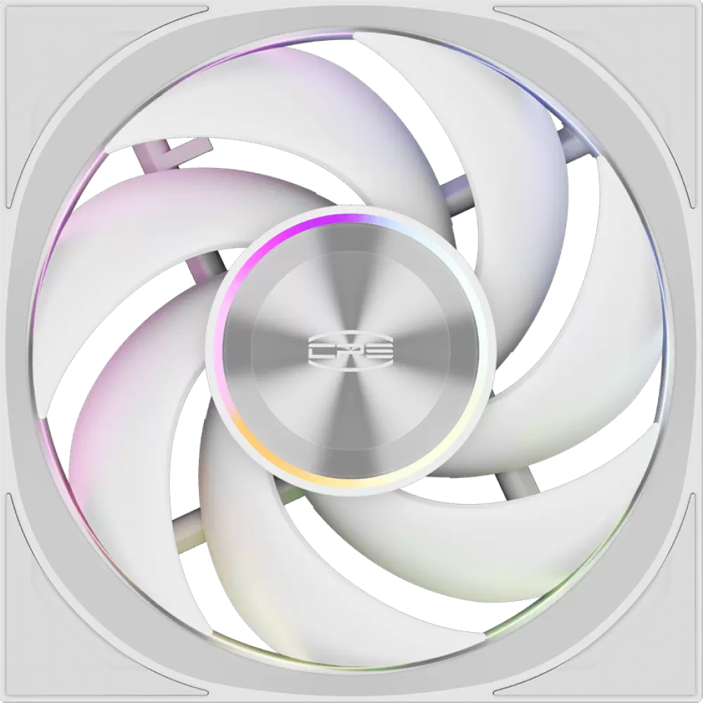 Комплект вентиляторов для корпуса PCCooler F7 X120 ARGB WH 3IN1 фото