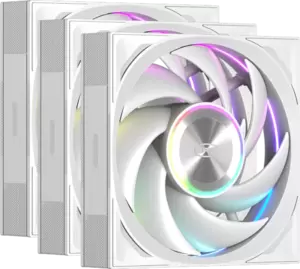 Комплект вентиляторов для корпуса PCCooler F7 X120 ARGB WH 3IN1 фото