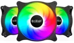 Комплект вентиляторов для корпуса PCCooler FX 120 ARGB BK 3IN1 фото