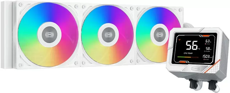 PCCooler GT360 ARGB Digital (белый)