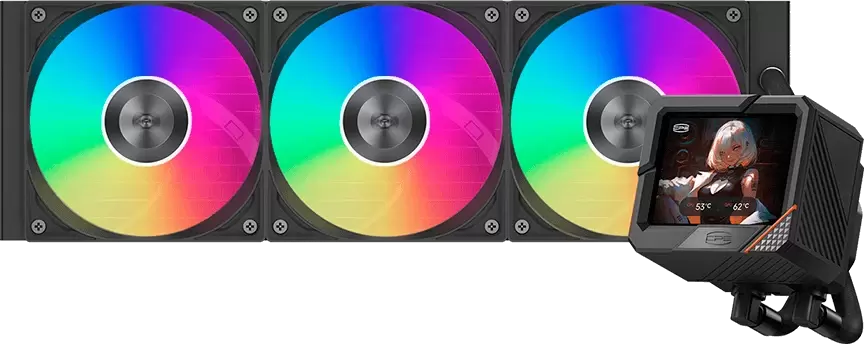 PCCooler GT360M ARGB Display BK