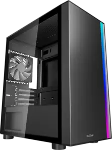 Корпус PCCooler LM300 ARGB BK фото