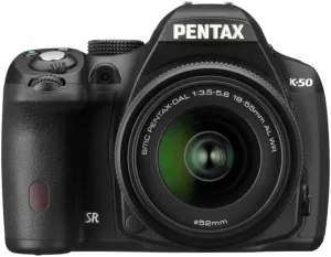 Фотоаппарат Pentax K-50 Double Kit DA 18-55mm AL WR + DA 50-200mm ED WR фото