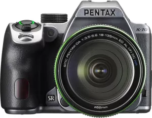 Фотоаппарат Pentax K-70 Kit 18-135mm Silver фото