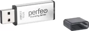 USB Flash Perfeo E03 16GB PF-E03S016ES (серебристый) фото