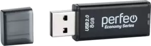 USB Flash Perfeo E03 8GB PF-E03B008ES (черный) фото