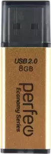 USB Flash Perfeo E03 8GB PF-E03Gl008ES (золото) фото