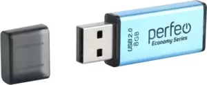 USB Flash Perfeo E03 8GB PF-E03N008ES (синий) фото