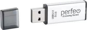 USB Flash Perfeo E03 8GB PF-E03S008ES (серебристый) фото