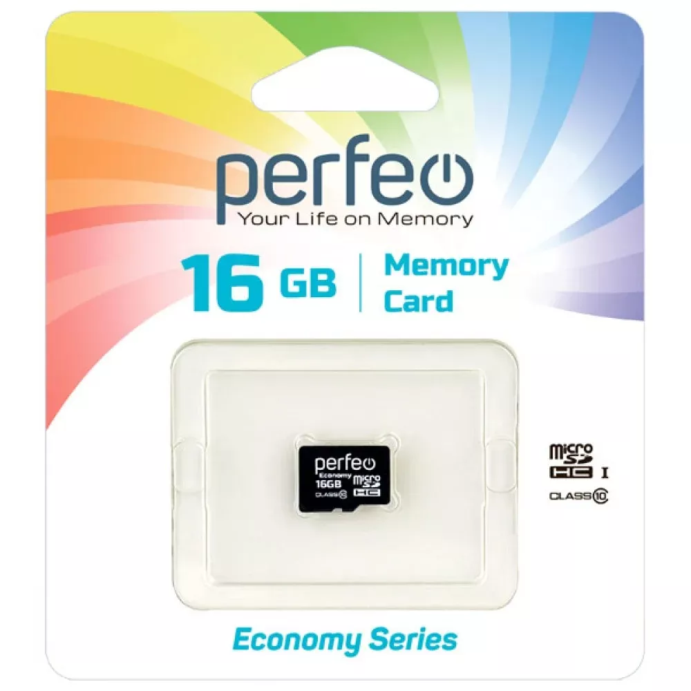 Perfeo microSDHC 16GB (PF16GMCSH10ES)