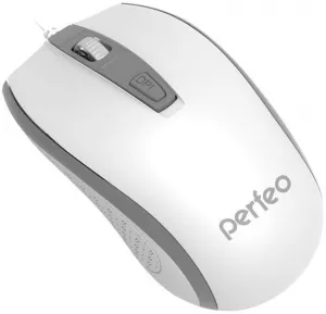 Компьютерная мышь Perfeo PF-383-OP PROFIL White/Gray фото
