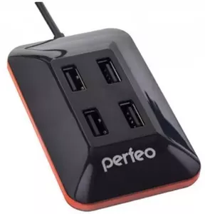USB-хаб Perfeo PF-VI-H028 (черный) фото