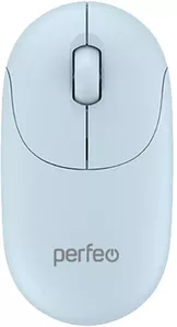 Компьютерная мышь Perfeo Slim (голубой) фото