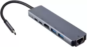 Док-станция Perfeo USB Type-C 6в1 PF-Type-C-13 фото