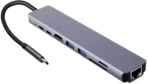 Док-станция Perfeo USB Type-C 8in1 PF-Type-C-14 фото