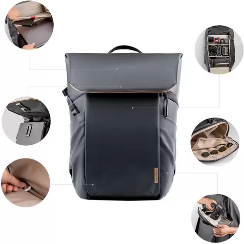 Рюкзак PGYTECH OneGo Air 20L P-CB-060 (obsidian black) фото