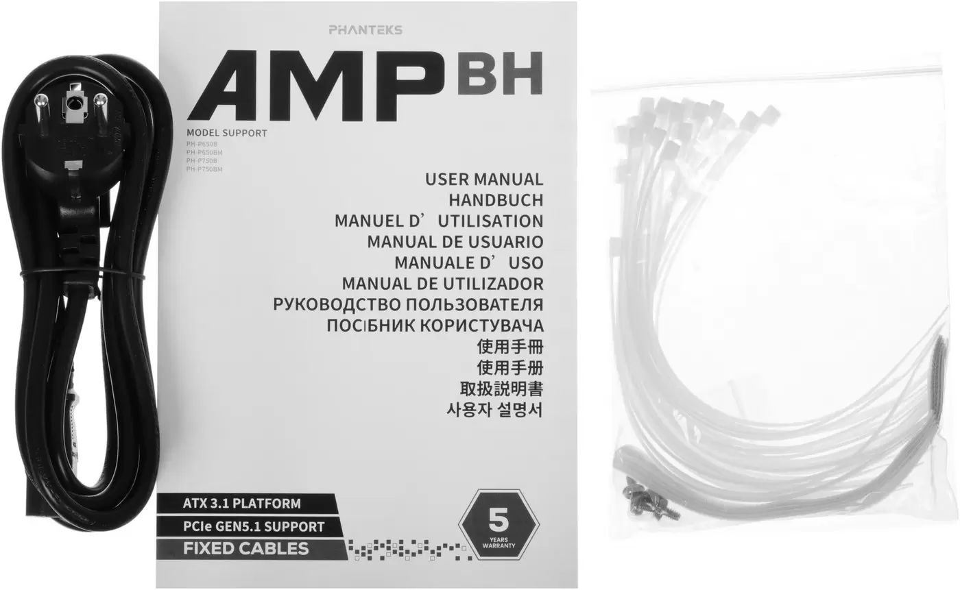 Блок питания Phanteks AMP BH 750W PH-P750BM_WT01 фото