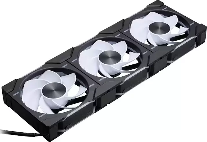 Комплект вентиляторов для корпуса Phanteks D30-120 D-RGB Reversed Black Triple PH-F120D30R_DRGB_PWM_BK01_3P фото 2