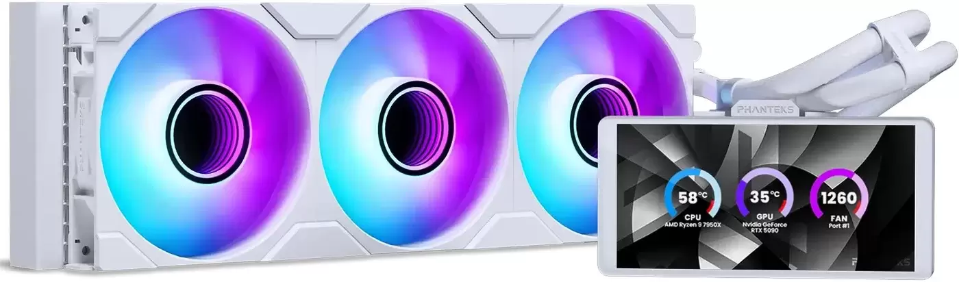 Phanteks Glacier One 360M25-LCD PH-GO360M25G2LCD_DWT01