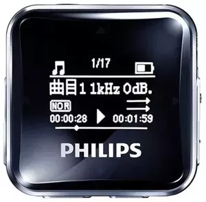 Плеер MP3 Philips SA2208 8Gb (черный) фото