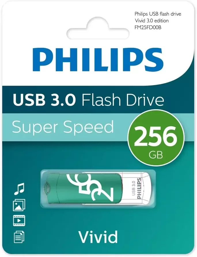 Philips VIVID3.0 256GB USB 3.0 FM25FD00B/97