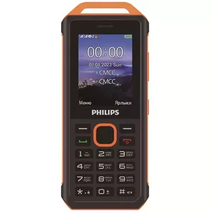 Philips Xenium E2317 (желто-черный) фото