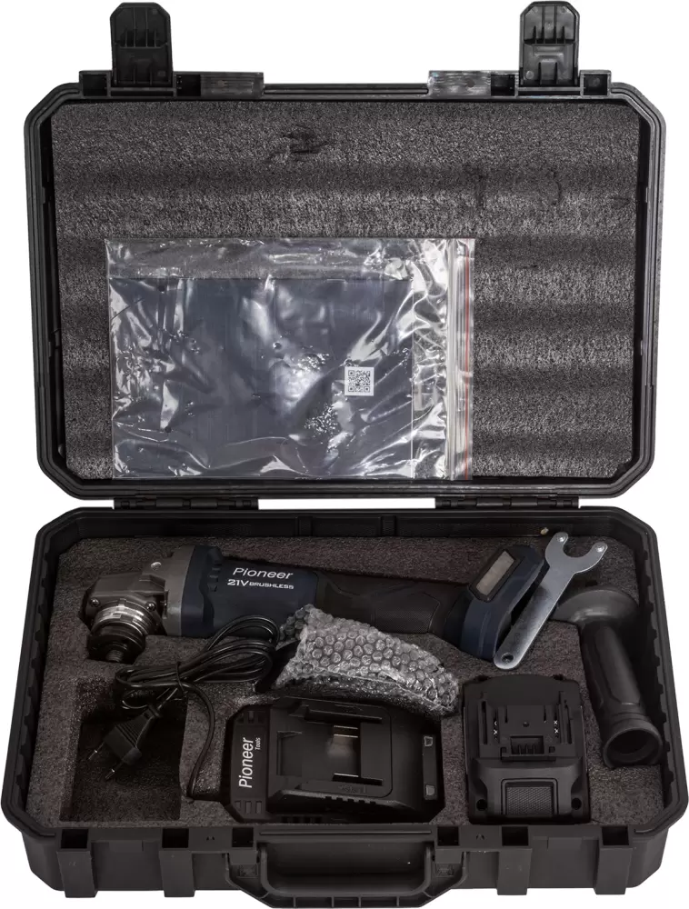 Углошлифовальная машина Pioneer AG-E20V-125-01B фото