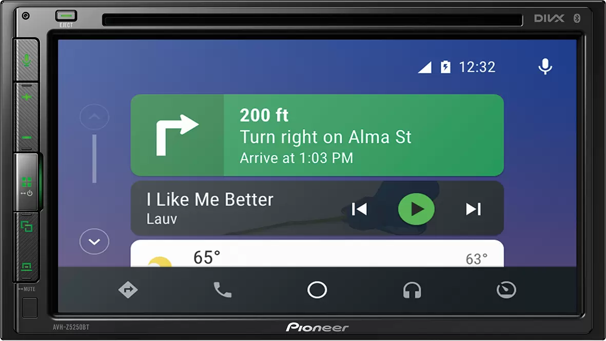 Автомагнитола Pioneer AVH-Z5250BT фото