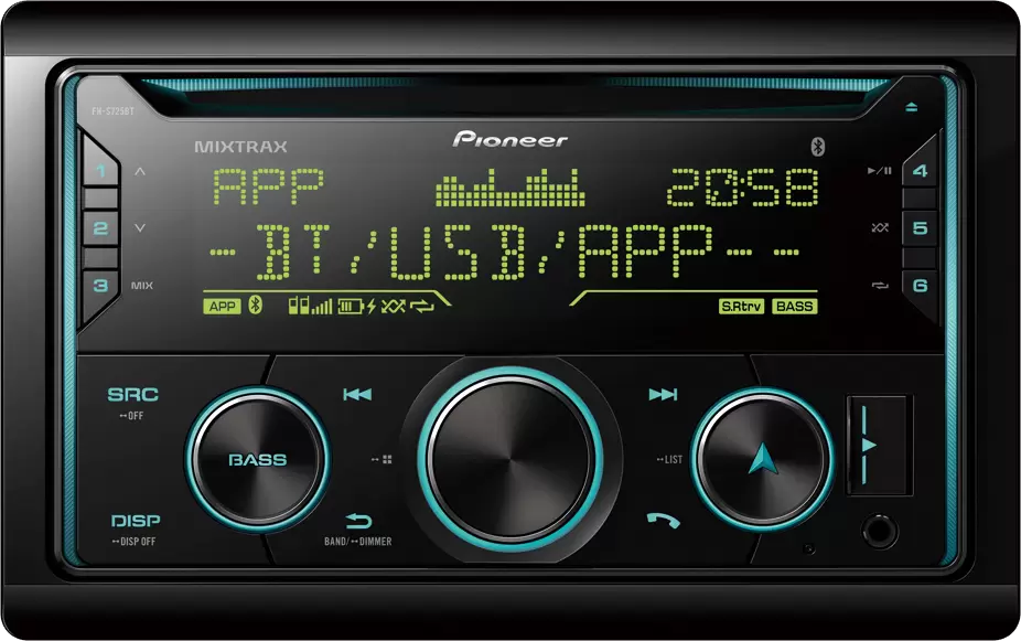 Автомагнитола Pioneer FH-S725BT купить недорого в Минске, цены – Shop.by