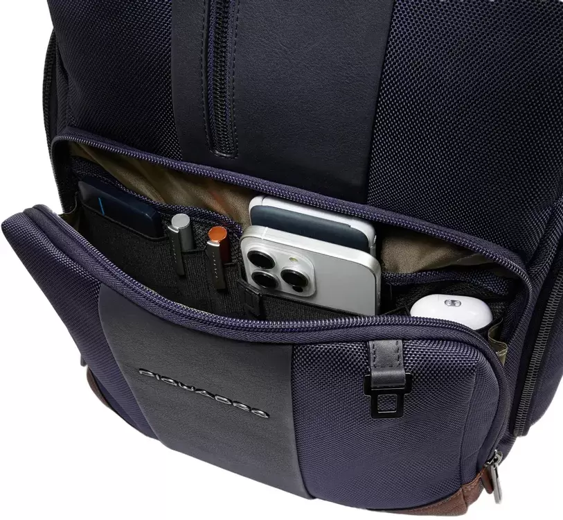 Городской рюкзак Piquadro Brief2 CA4439BR2BM/BLUCU фото 4