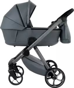 Детская универсальная коляска Pituso 2 в 1 Sole PMPL/04 (leather/Grey)