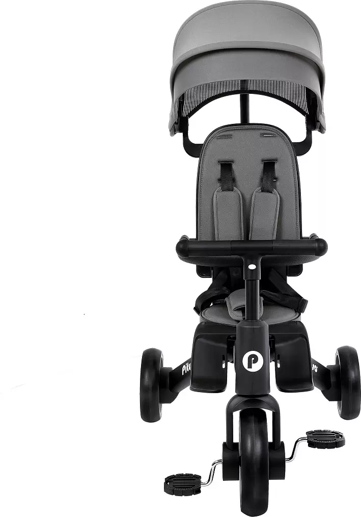 Детский велосипед Pituso Leve Pro T8-Grey (серый) фото