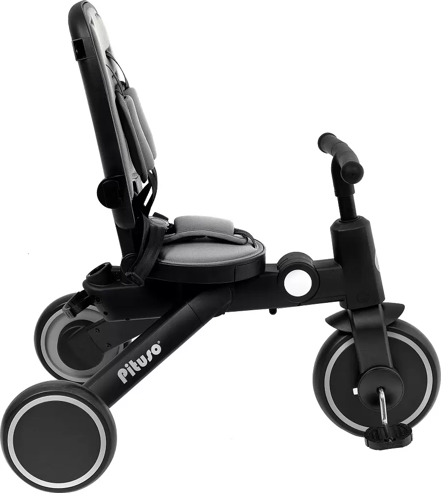 Детский велосипед Pituso Leve Pro T8-Grey (серый) фото