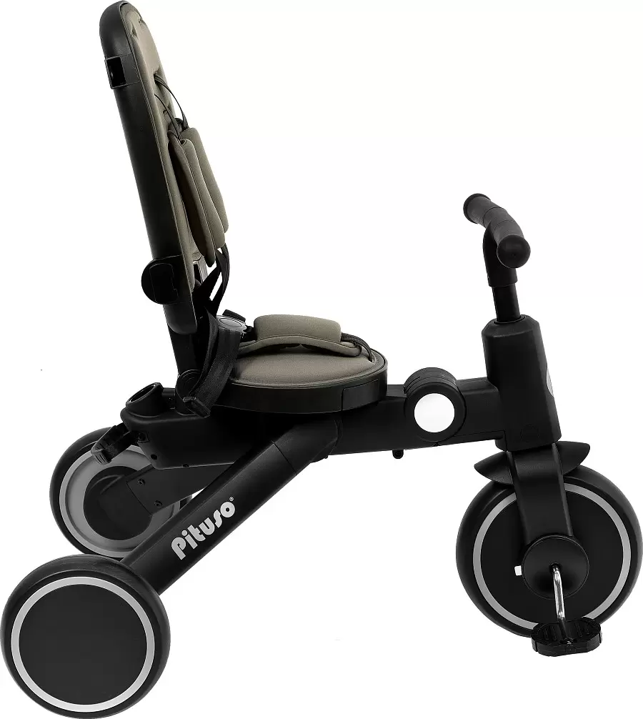 Детский велосипед Pituso Leve Pro T8-Khaki (хаки) фото