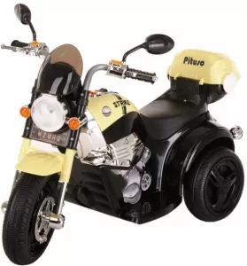 Детский электромотоцикл Pituso MD-1188 (бежевый) фото